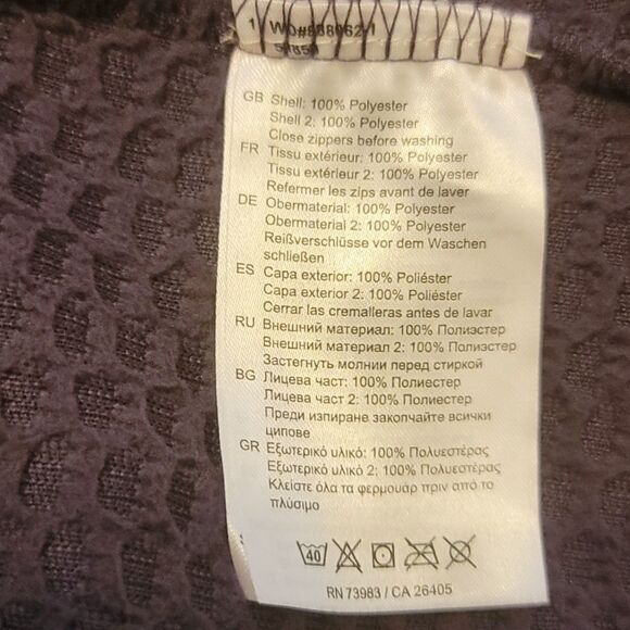 Helly hansen women's Lyra 1/2 zip  fleece jacket size medium - Picture 11 of 11